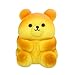 funnysquee Cute Bear Squishies Toy Super Soft Slow Rising Animal Bears Bread Birthday Gift for KidsKawaii Stress Relief Squeeze Toy Cute Bear Bread - Image 2