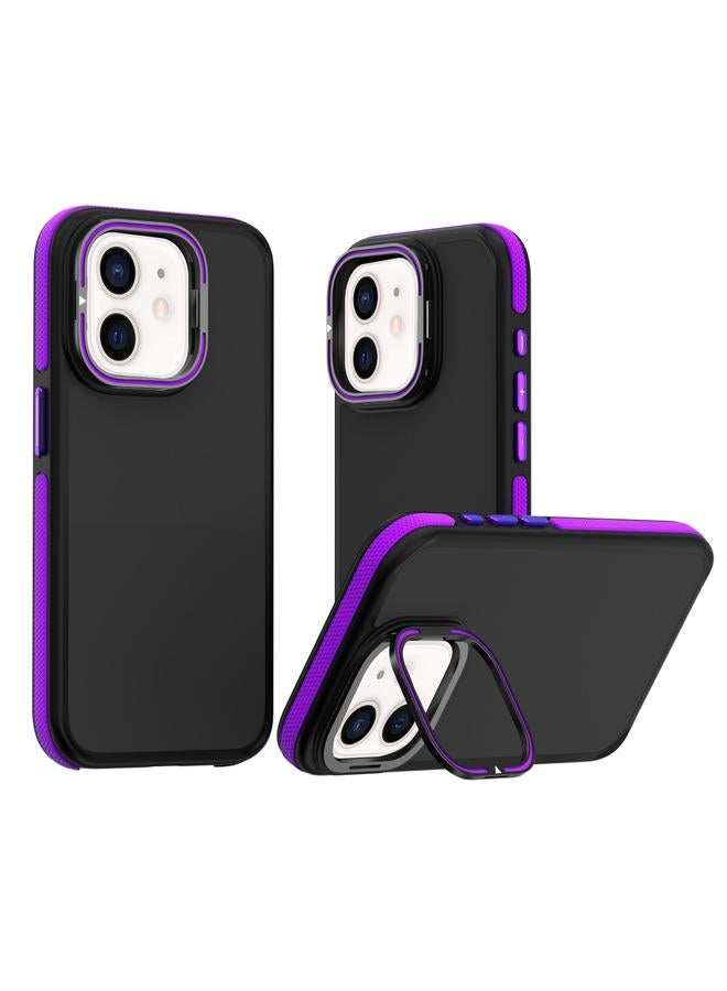 S-TOP Case For iPhone 12 Dual-Color Shockproof TPU Phone Case - Image 1
