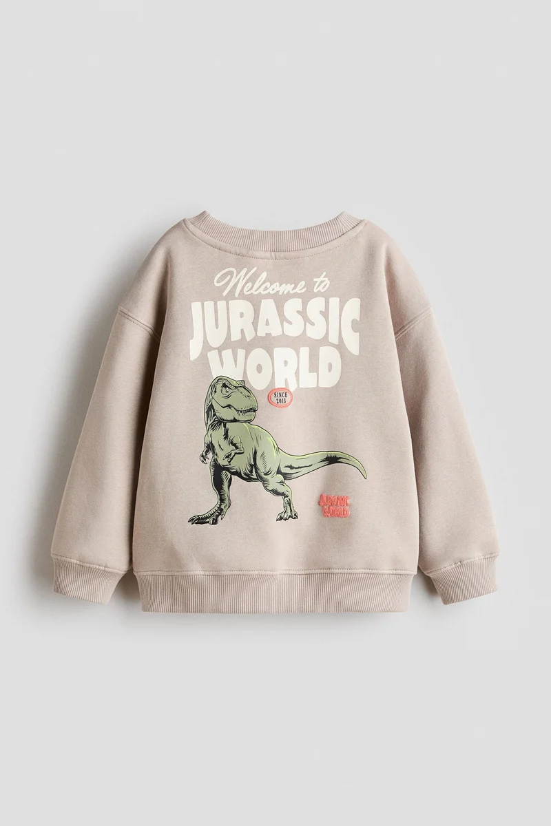 اتش اند ام سويت شيرت بطبعة