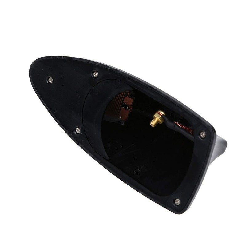 Oshotto Car Shark Fin Roof Antenna Car Antenna Radio FM/AM Car Decorate Compatible with Hyundai New Santro 2018-2023 - (Black) - Image 3
