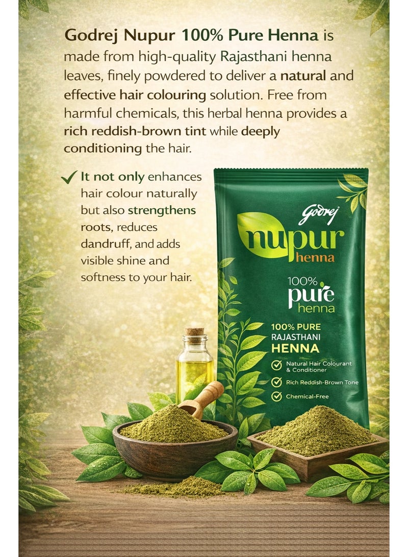 جودريج نوبور حناء 150 جم – حناء طبيعية 100% لتلوين الشعر - Image 2