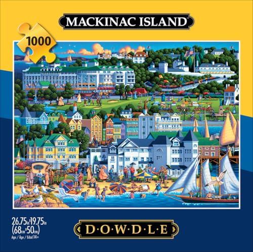 Buffalo Games Eric Dowdle Mackinac Island 1000 Piece Jigsaw Puzzle for Adults Challenging Puzzle Perfect for Game Nights Finished Size is 2675 x 1975 - Image 5