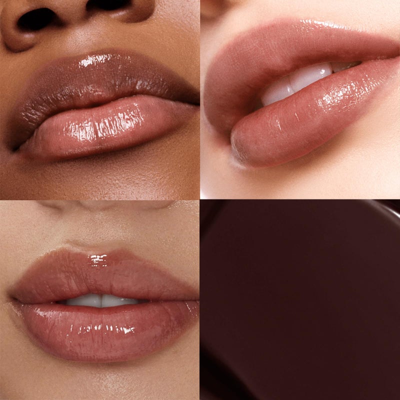 Erinde Honey Lipstick Tinted Lip Balm - Hydrating Natural Glossy Lip Balm, Sheer Lightweight Color, Moisturizing Lipstick Makeup Lip Care Balm with a Hint of Natural Black Cherry Tint - Image 2