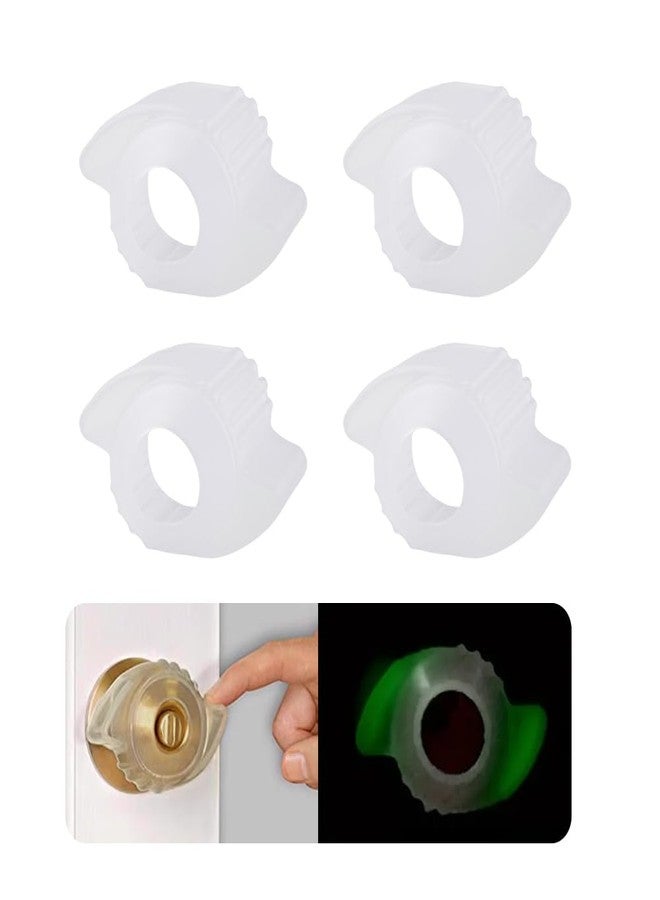 Ximimark 4pcs Door Knob Cover Grips Non Slip Arthritis & Senior Living Aids Grippy Easy Open Decorative Cover Grips Home Improvement - Image 1