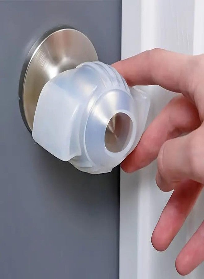 Ximimark 4pcs Door Knob Cover Grips Non Slip Arthritis & Senior Living Aids Grippy Easy Open Decorative Cover Grips Home Improvement - Image 5