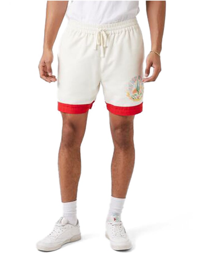 FOREVER 21 Desert Graphic Drawstring Shorts  - Image 2