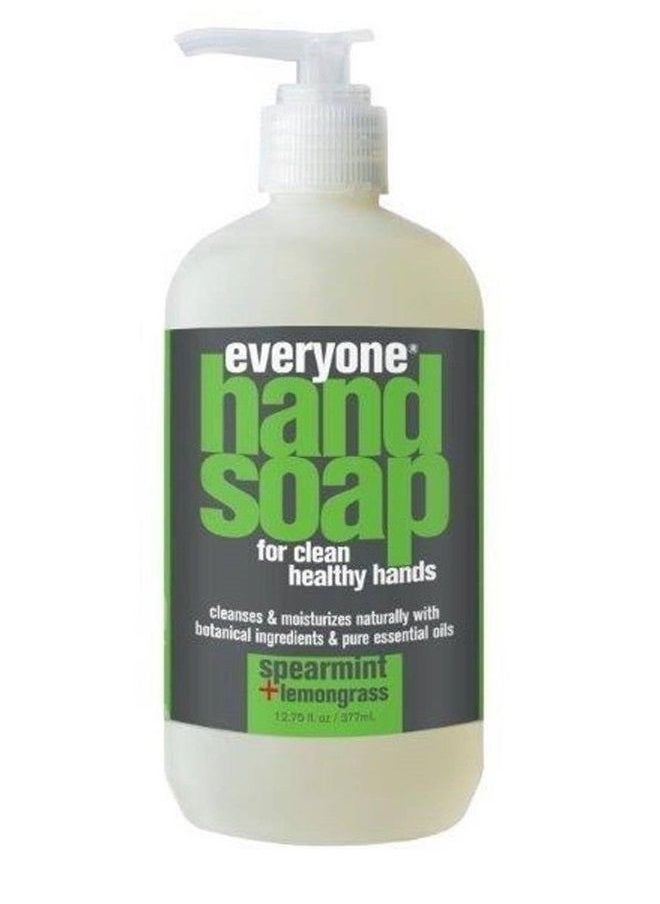 Everyone Spearmint and Lemongrass Hand Soap (Pack of 2) with Vitamin E, Matricaria Flower Extract and Aloe Barbadensis Leaf, 12.75 fl. oz.  - Image 2