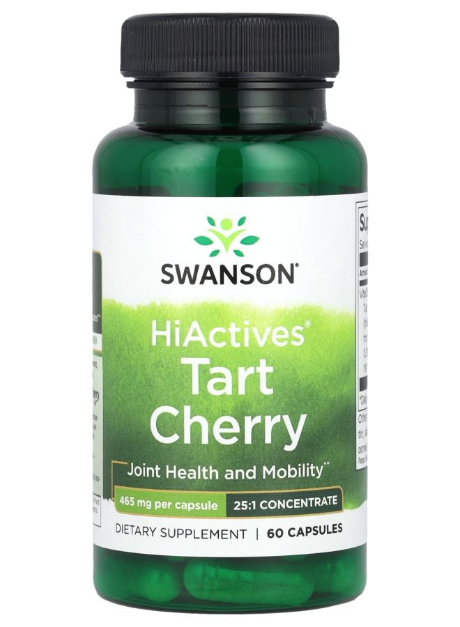 SWANSON HiActives® Tart Cherry 465 mg 60 Capsules