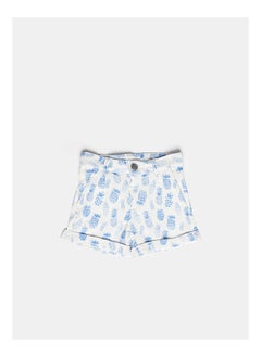milou Plain Mid-Rise Shorts  - Image 1