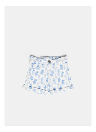 Plain Mid-Rise Shorts