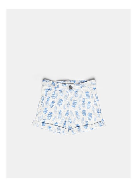 شورت بخصر متوسط الارتفاع