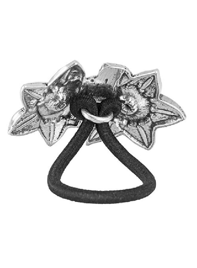 Oberon Design Ponytail Holder Hair Accessory Women'S Hair Tie Daffodil Design Handcrafted In The Usa By - Image 4