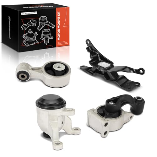 A-Premium 4PCS Engine Motor Mount and Transmission Mount and Torque Strut Mount Kit Compatible with Nissan Altima 2007-2012, Maxima 2009-2014, 3.5L, Replace# 11360JA100, 11360JN000 - Image 1