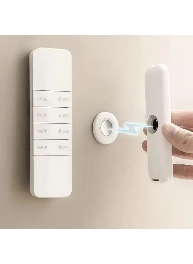 8 Piece Magnetic Remote Control Wall Mounts Utility Hooks For Wall Storage - Image 3