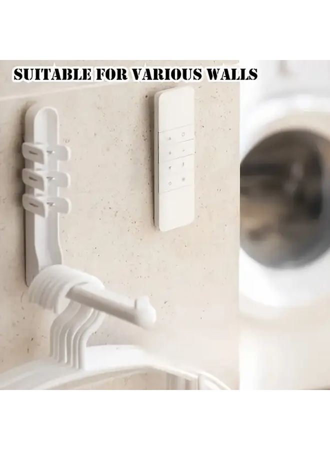 8 Piece Magnetic Remote Control Wall Mounts Utility Hooks For Wall Storage - Image 5