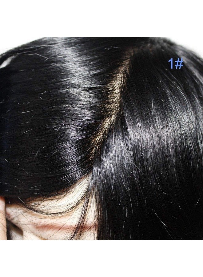 Miss Lirenn Miss Lirenmen Human Hair Toupee Patch Hair Replacement System For Men Mono Lace Thin Skin Men'S Toupee Wigs Black Color, Size 8 X 6 Inch  - Image 2