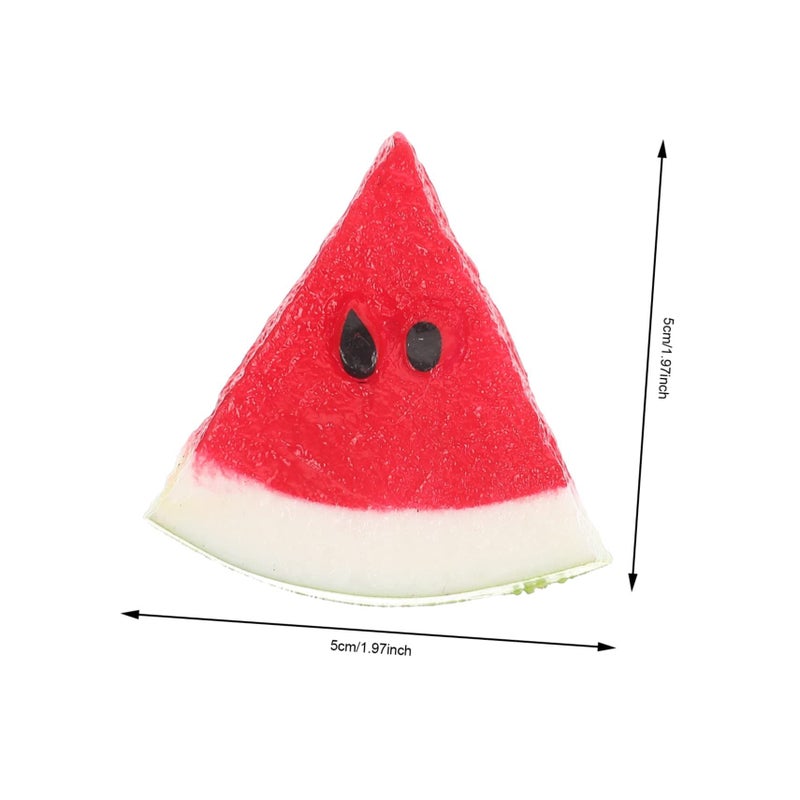 12 Pcs Realistic Watermelon Slices Artificial Decorations For Party Wedding - Image 3
