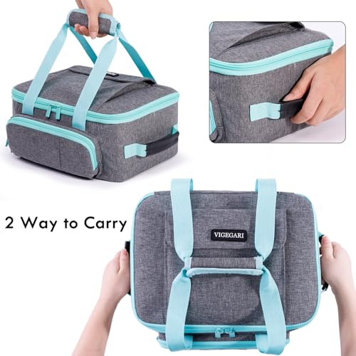 VIGEGARI Carrying Case Compatible with Cricut Joy, Easy Press Mini, Carrying Bag with Pockets for Cri cut Accessories, Cri cut Case - Image 5
