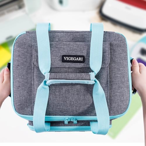 VIGEGARI Carrying Case Compatible with Cricut Joy, Easy Press Mini, Carrying Bag with Pockets for Cri cut Accessories, Cri cut Case - Image 2