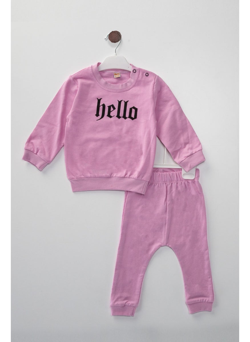 Baby Hello 2 Yarn Crew Neck Tracksuit - pzsku/Z0A11422A92B1E778E011Z/45/_/1731254900/13df71a6-f2a3-4854-ba71-113f3b7a7178