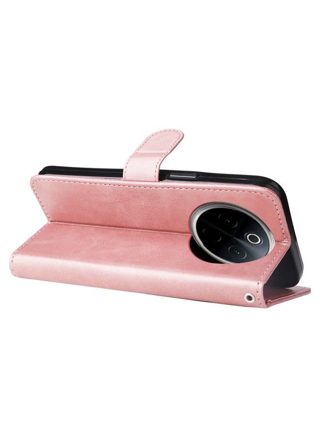 S-TOP Case For OnePlus 13 Fashion Calf Texture Zipper Leather Phone Case - Image 5