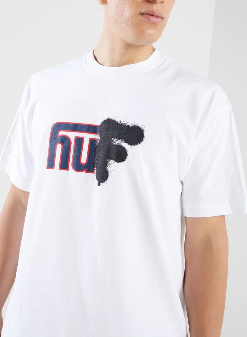 HUF Upside Downtown T-Shirt