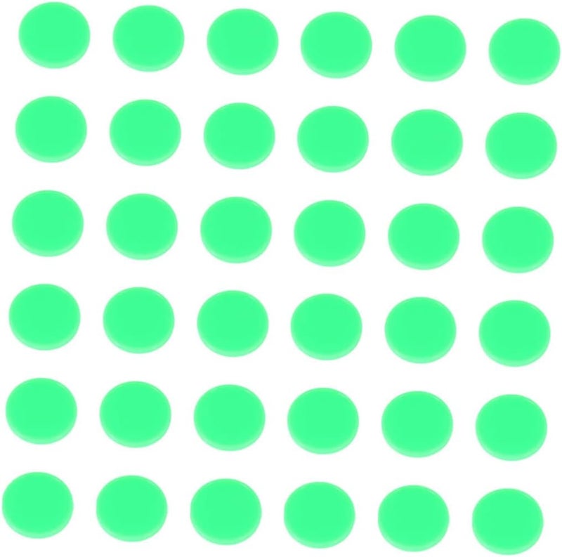 Light Green Plastic Counting Chips for Math Games and Classroom Bingo Activities - Image 1