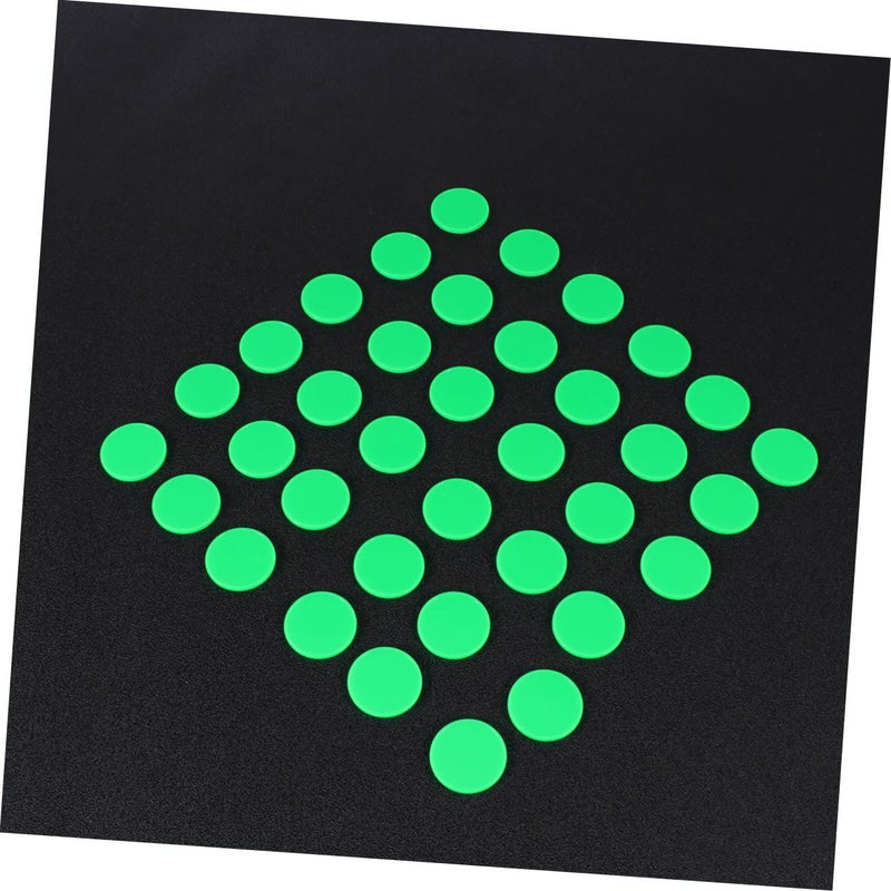 Light Green Plastic Counting Chips for Math Games and Classroom Bingo Activities - Image 5