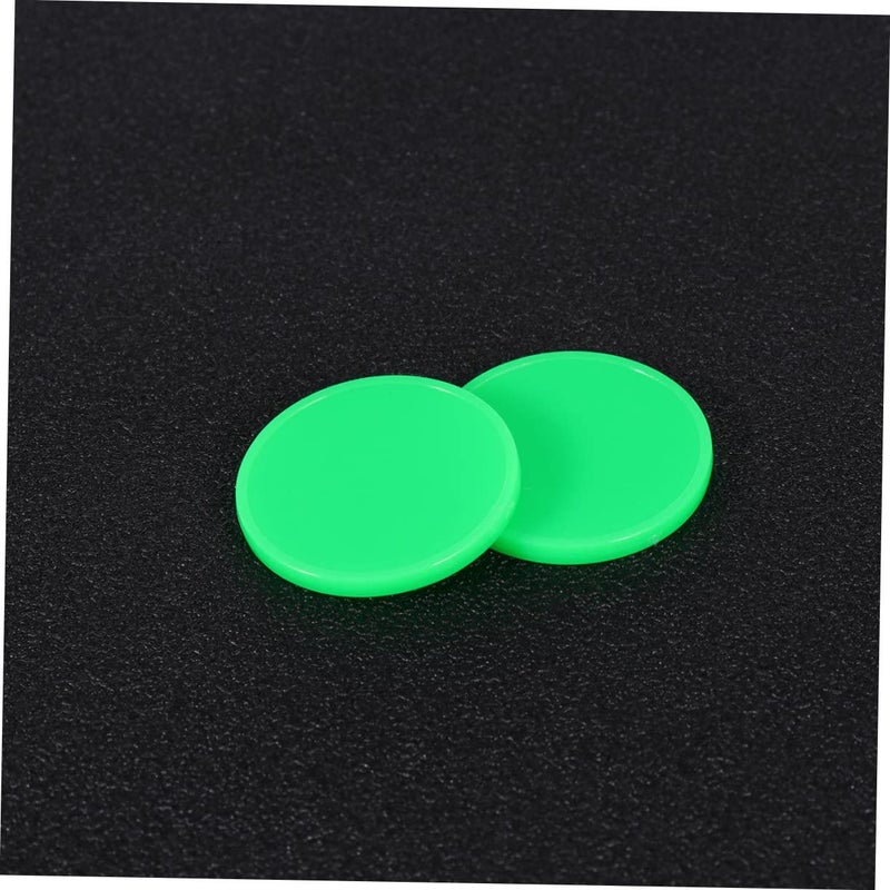 Light Green Plastic Counting Chips for Math Games and Classroom Bingo Activities - Image 4