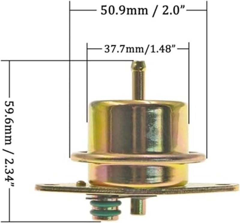 Wivplex Fuel Pressure Regulator for Ford and Lincoln - Image 2
