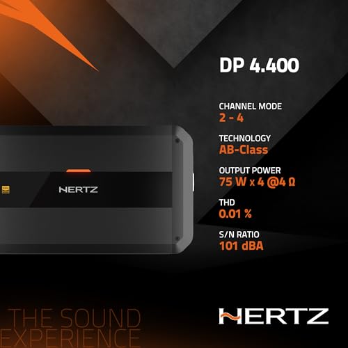 Hertz DP 4.400 AB-Class 4 Channel Amplifier 125 WRMS x 4 at 2Ω - Image 2