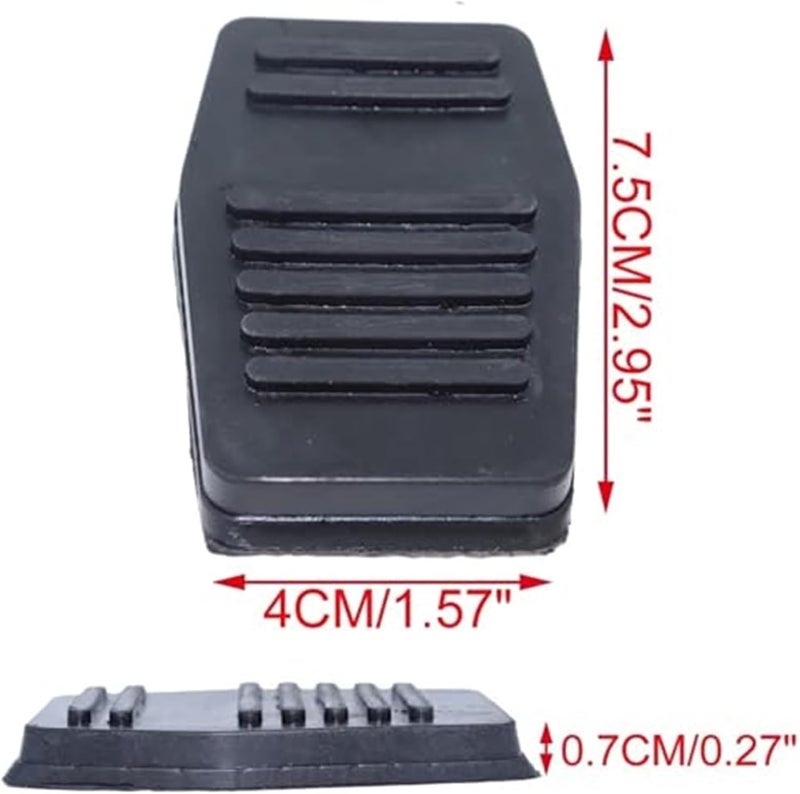Wivplex Rubber Pedal Pad for Transit MK6 MK7 - Image 4