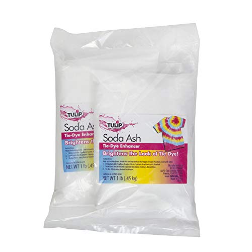 Tulip Soda Ash Powder Bulk Pack - Tie-Dye Pre-Treatment - 2 Pack of 1 lb Bag Soda Ash, Fixer for Fabric Dyeing - Image 1
