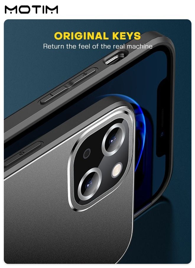 Motim Metal Case for iPhone 14/14 Plus Ultra Slim Phone Case Soft TPU Airbag Shockproof Protective Anti-Scratch Cover  - Image 5