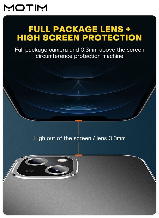Motim Metal Case for iPhone 14/14 Plus Ultra Slim Phone Case Soft TPU Airbag Shockproof Protective Anti-Scratch Cover  - Image 4