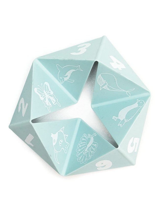 Bella Tunno Beginner Spinner - Educational Baby Teething Toys For Baby Teething Relief, Playtime And Development, Gross Motor Skills, Baby Learning, And Baby Sensory Play, Light Blue  - Image 1