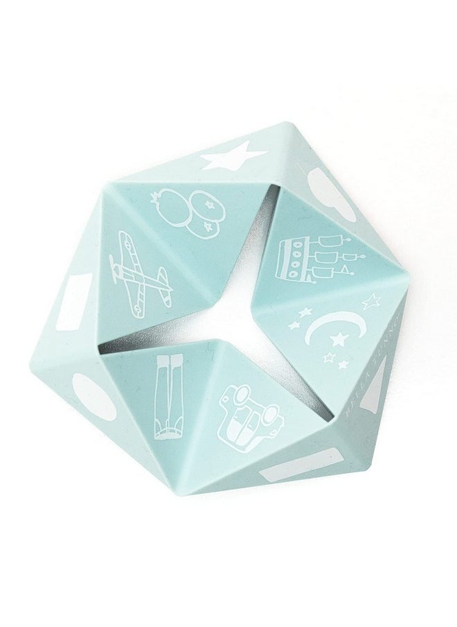 Bella Tunno Beginner Spinner - Educational Baby Teething Toys For Baby Teething Relief, Playtime And Development, Gross Motor Skills, Baby Learning, And Baby Sensory Play, Light Blue  - Image 3