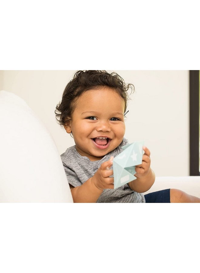 Bella Tunno Beginner Spinner - Educational Baby Teething Toys For Baby Teething Relief, Playtime And Development, Gross Motor Skills, Baby Learning, And Baby Sensory Play, Light Blue  - Image 5