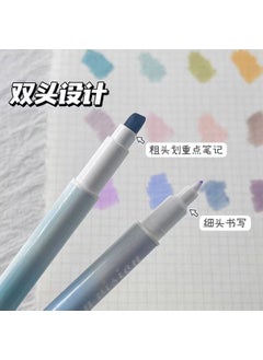 Kawaii Orange Neon Vision Pastel Highlighter Pen Set of 12  - Image 5