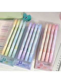 Kawaii Orange Neon Vision Pastel Highlighter Pen Set of 12  - Image 4