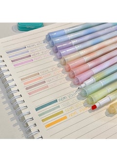 Kawaii Orange Neon Vision Pastel Highlighter Pen Set of 12  - Image 2