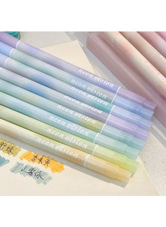 Kawaii Orange Neon Vision Pastel Highlighter Pen Set of 12  - Image 3