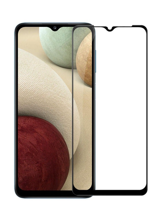 BORTONY Full Screen Protector For Samsung Galaxy A12 Clear/Black - Image 1