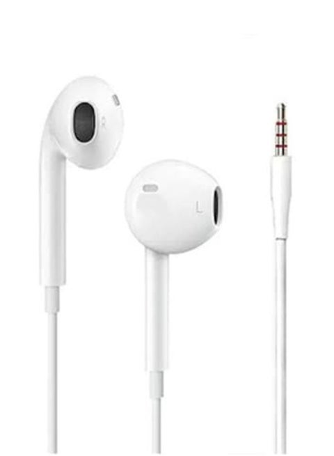 سماعات أذن سلكية ستيريو بدون استخدام اليدين - ابيض