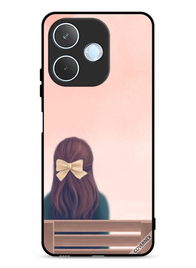 Covernex Oppo A5 Pro Protective Case Cover Alone Cute Girl - Image 1