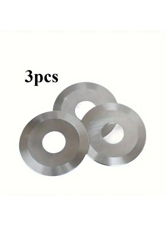 3pcs High Carbon Steel Wire Stripper Blade Hand Drill Compatible Manual Stripping Tool - Image 1