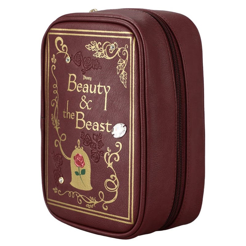 Bioworld Disney Beauty and the Beast Rose Cosmetic Bag - Image 1