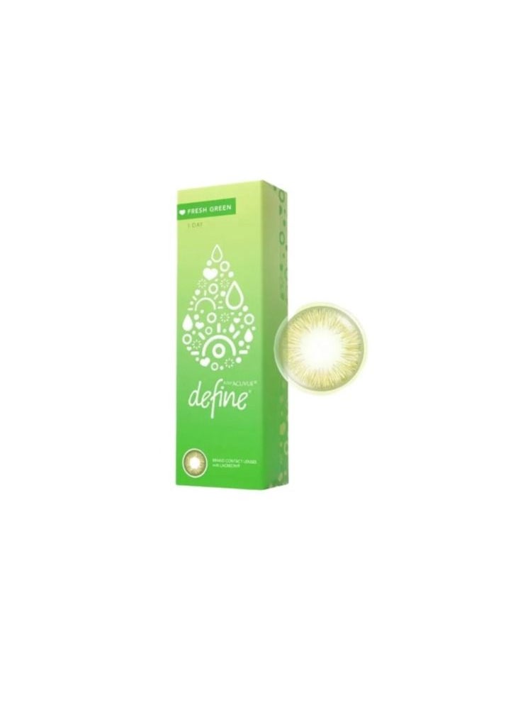 ACUVUE - Acuvue 1 Day Define Fresh Green Pack Of 10 Lenses - Image 1