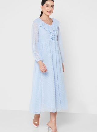 Ruffle Detail Dress - pzsku/Z0A12BA8D820F0F5D5196Z/45/_/1698934838/ae962900-3e40-4025-9da4-91b8e1cc9275