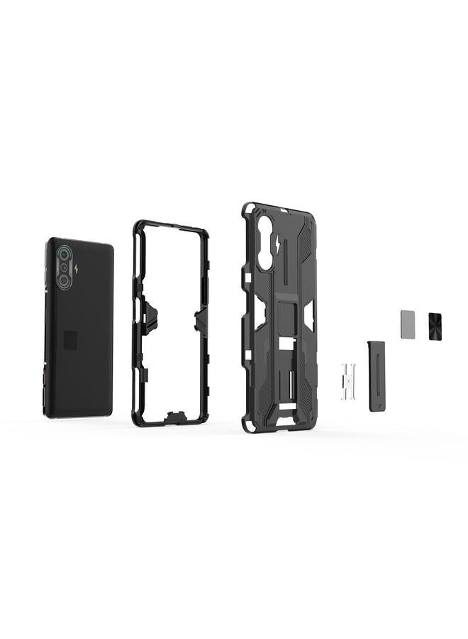 erorex Case For Xiaomi Redmi K40 Gaming Supersonic PC + TPU Shock-proof Protective Case with Holder - Image 4